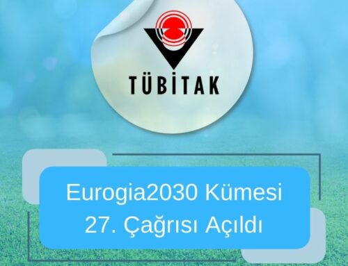 Eurogia2030 Kümesi 27. Çağrısı Açıldı