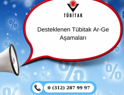 Desteklenen Tübitak Ar-Ge Aşamaları