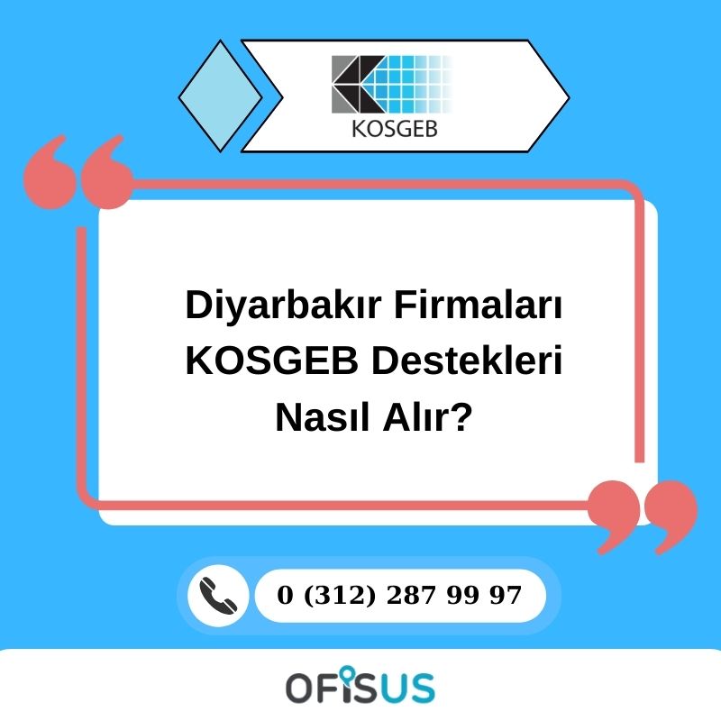 Diyarbakır Firmaları KOSGEB Destekleri Nasıl Alır?