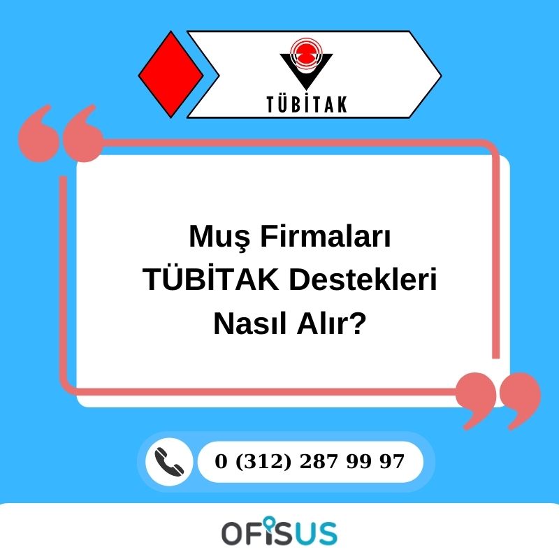 Ofisus Danışmanlık - Muş Firmaları TÜBİTAK Destekleri Nasıl Alır?