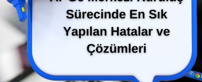 Ar-Ge Merkezi Kuruluş Sürecinde En Sık Yapılan Hatalar ve Çözümleri