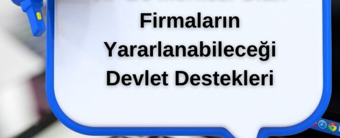 Ar-Ge Merkezi Olan Firmaların Yararlanabileceği Devlet Destekleri